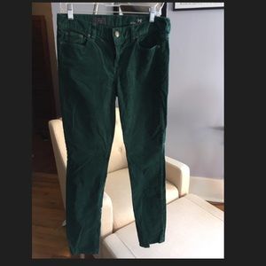 J. Crew Reid cords, dark green, size 28