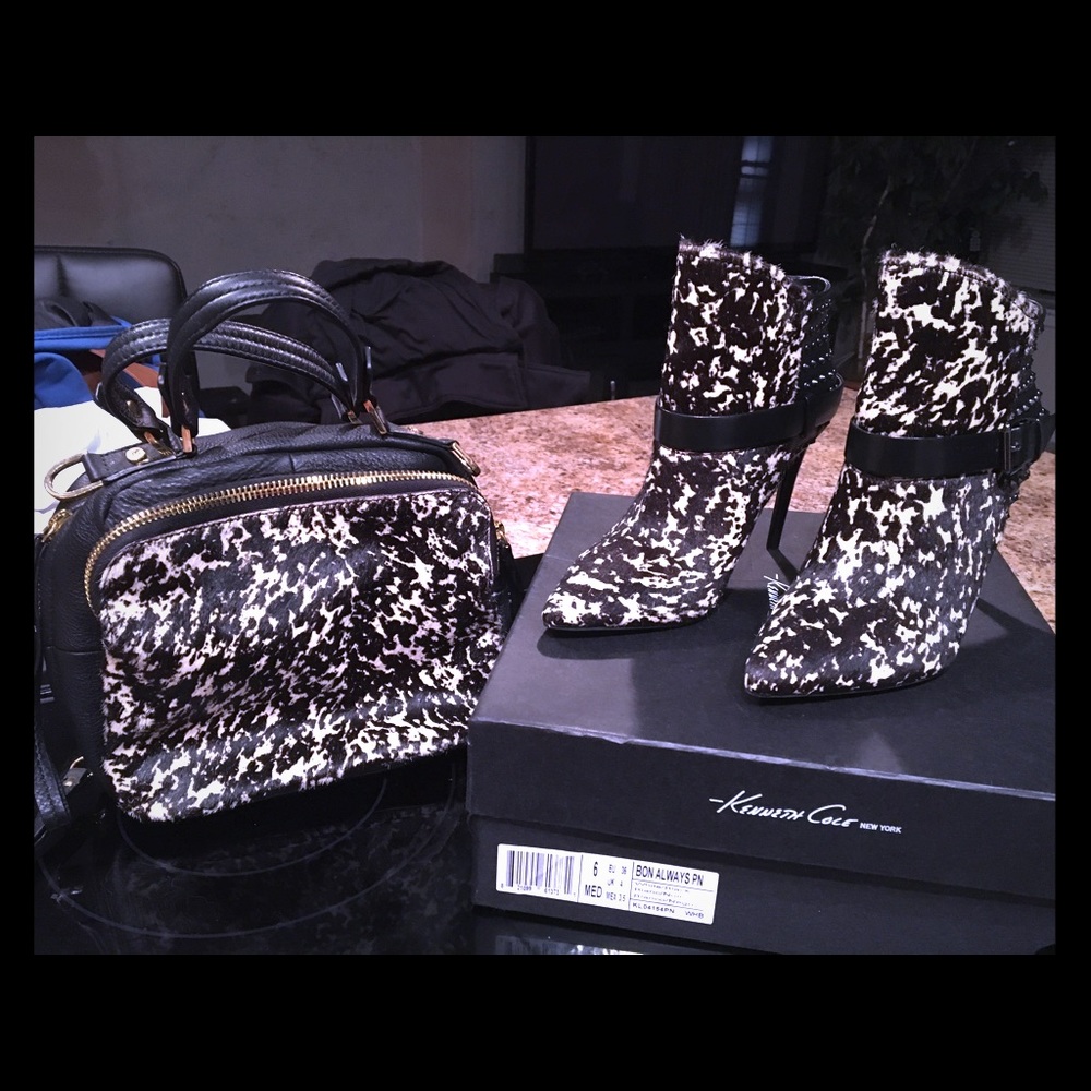 Boots and matching bag!