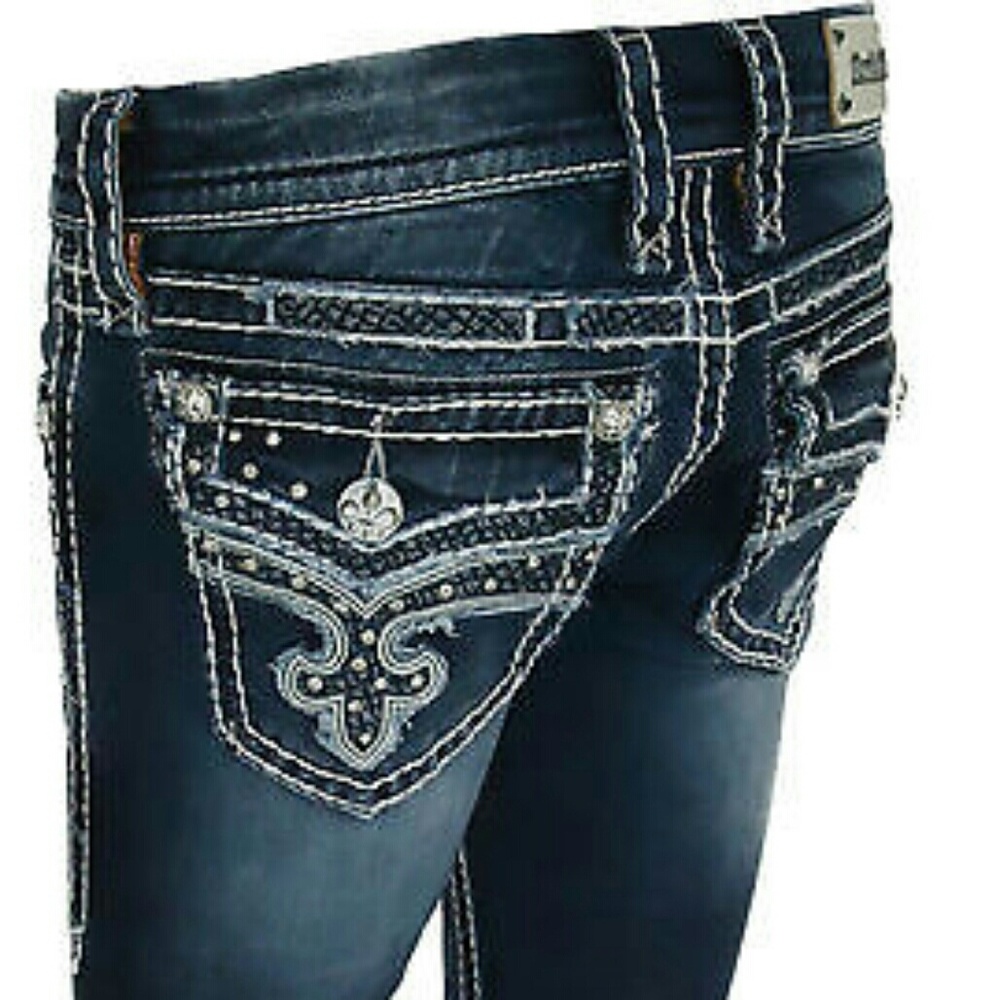 Rock Revival Gemini skinny jeans sz 24
