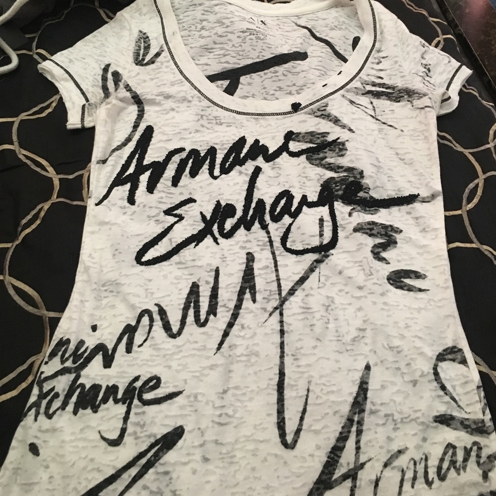 A|X Armani exchange top