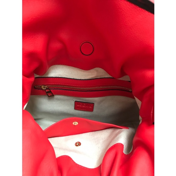NWT Loewe Flamenco Knot bag in Primary Red - Picture 3 of 4