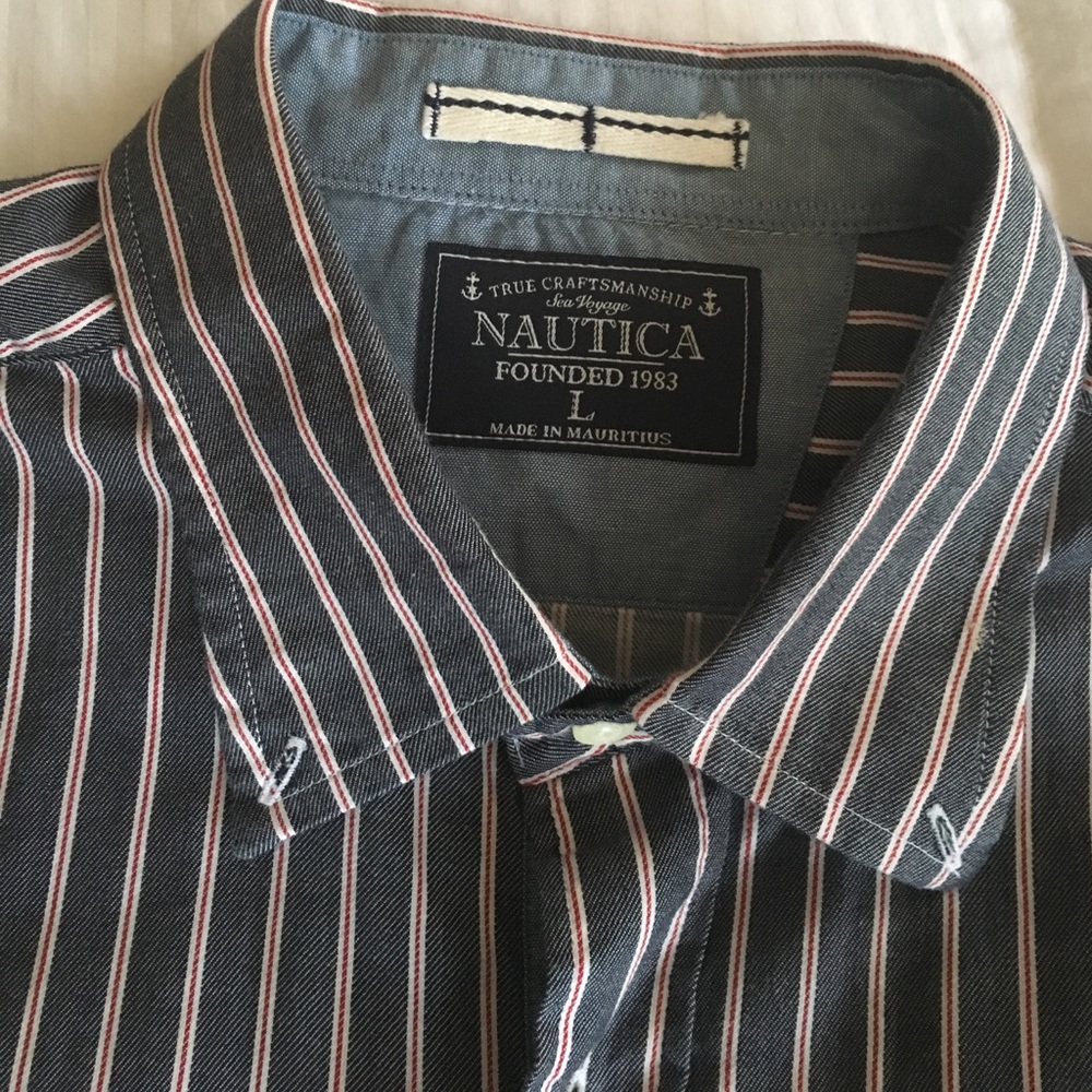 Men button down shirt