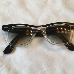 Ray-ban Wayfarer II - black / clear