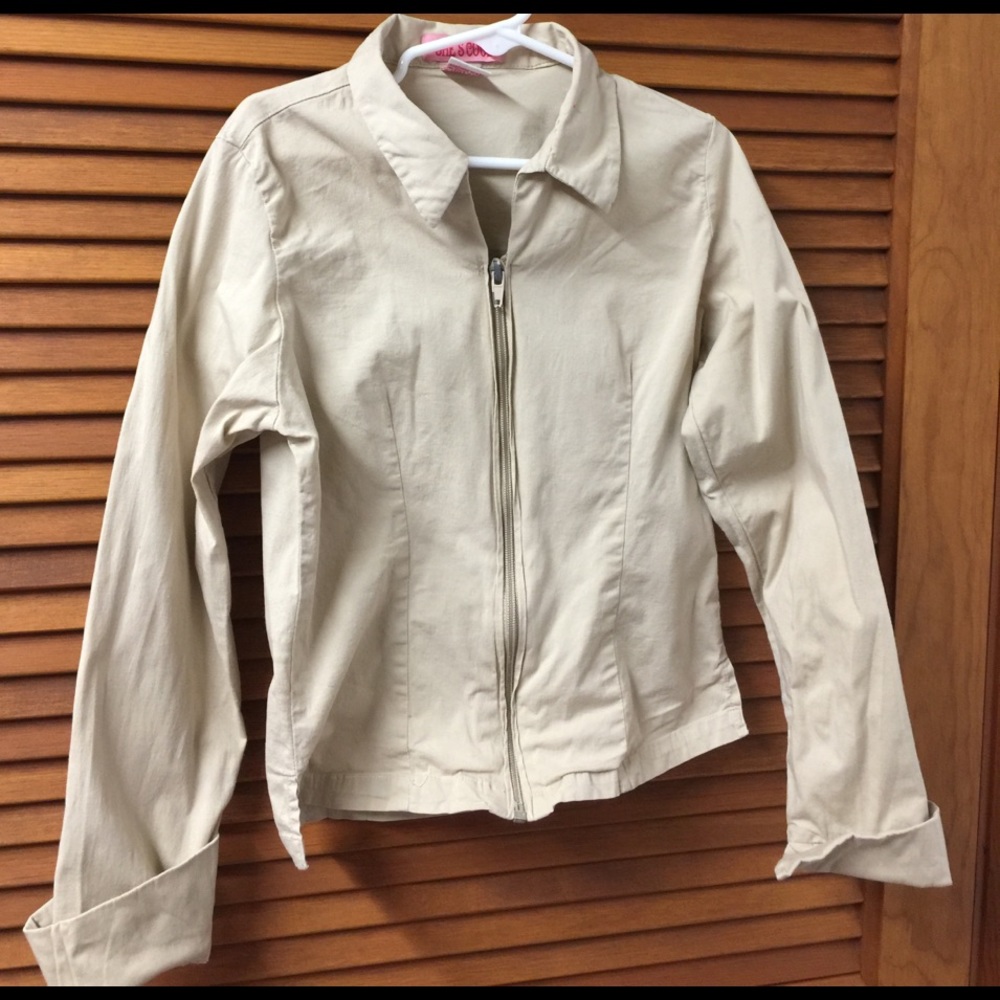 She's Cool Zip up Lightweight Jacket