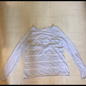 Women's SONOMA Striped French Terry Sweatshirt