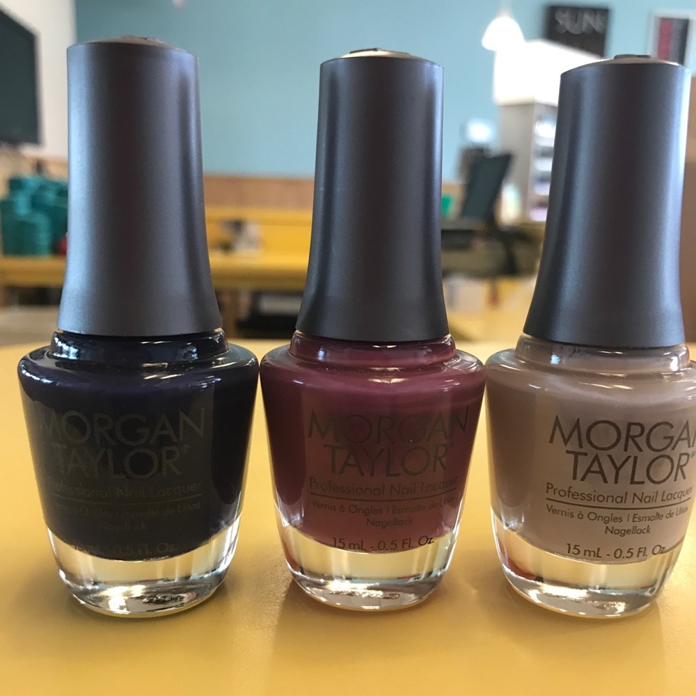 Morgan Taylor nail polish bundle