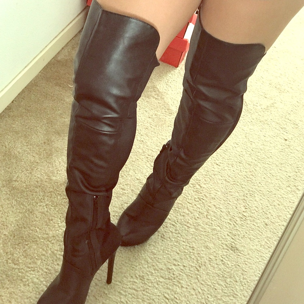 Forever 21 Thigh high boots