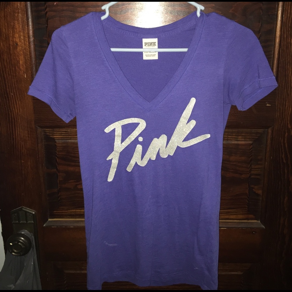 Royal blue PINK TEE