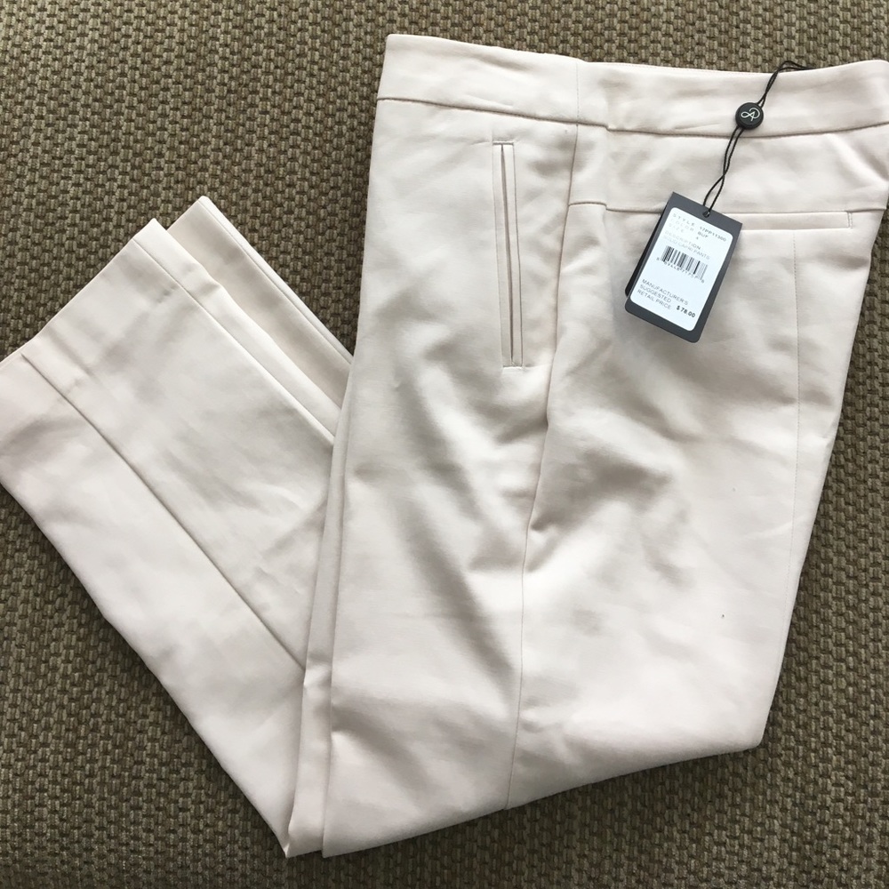 Adrianna Papell Tan Capri pants