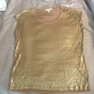 Gold Michael Kors Shirt