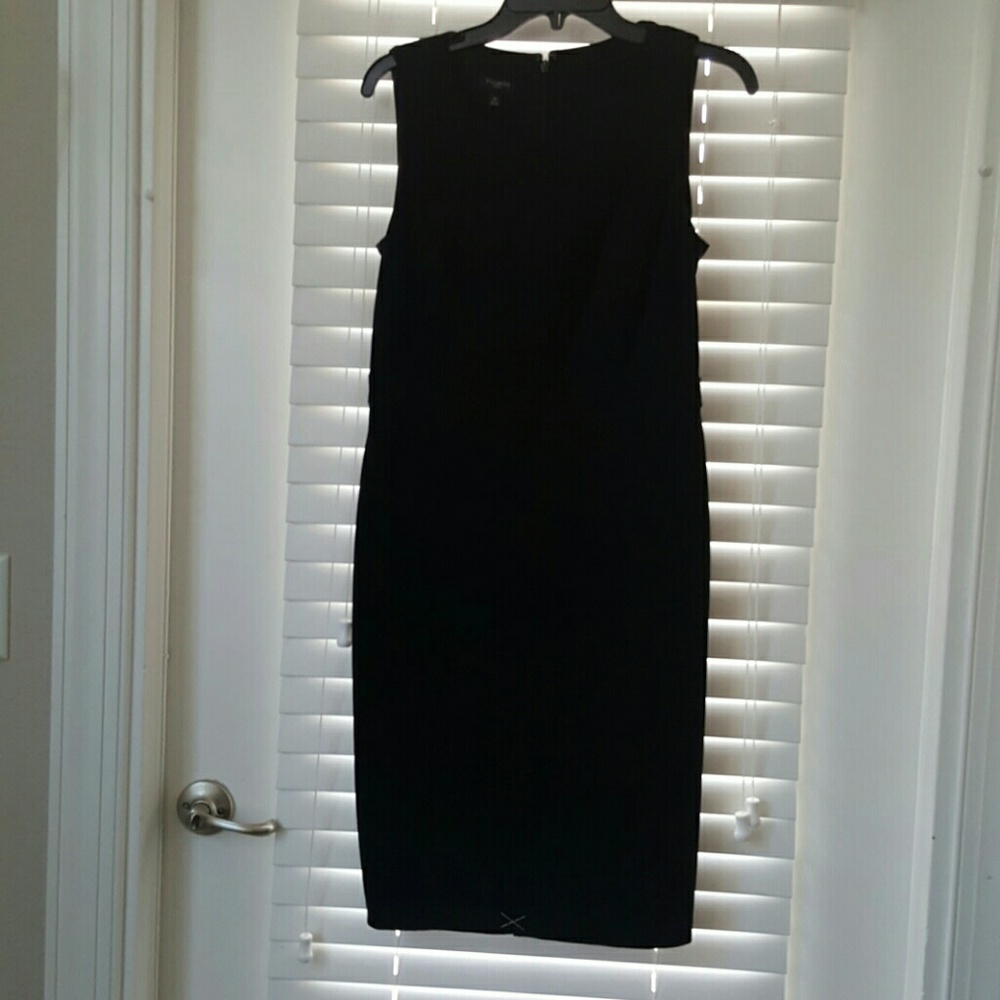 Talbots Black Sheath Dress