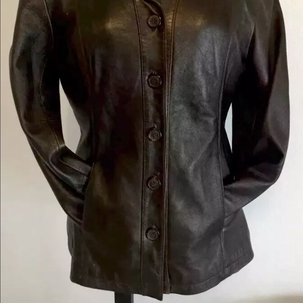 Women's Leather Jacket by Wilson Leather  size Med