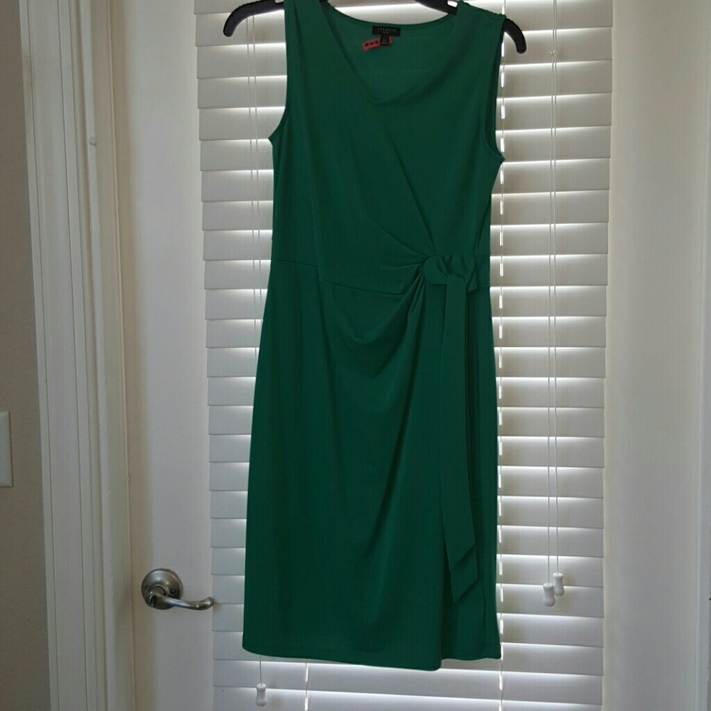 Talbots Green Wrap dress