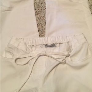 White Greys Anatomy Scrub Pants