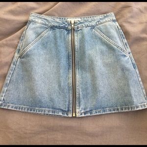 Kendall + Kylie Jean skirt