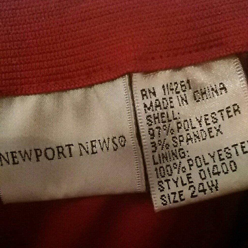 LAST PRICE DROP Newport News Red Dress - Picture 4 of 10
