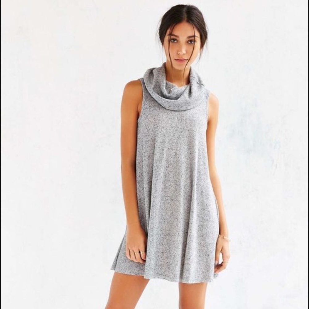 BDG cowl neck swing dress