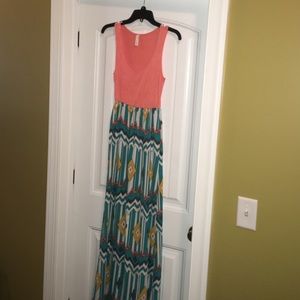 Aztec Maxi Dress