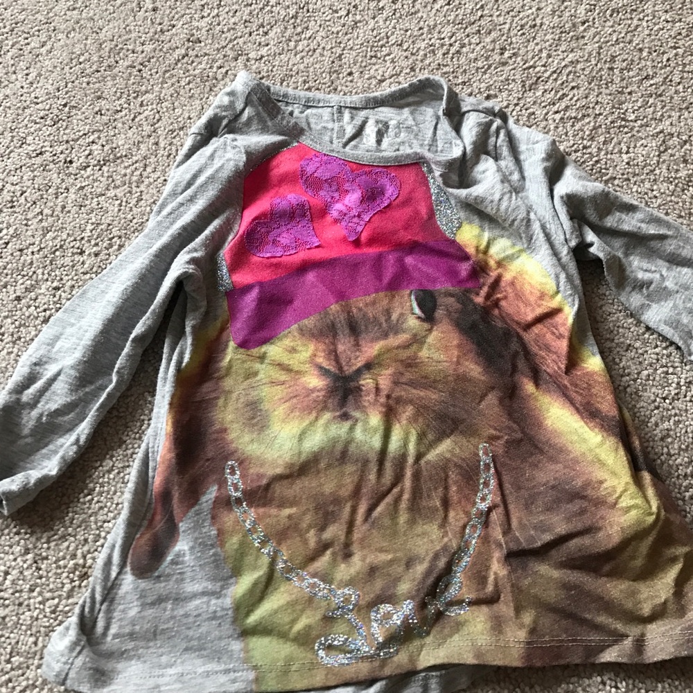 Justice size 6 girls top