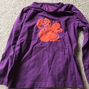 Girls squirrel mini boden top