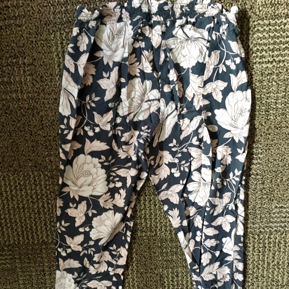 Floral Joggers