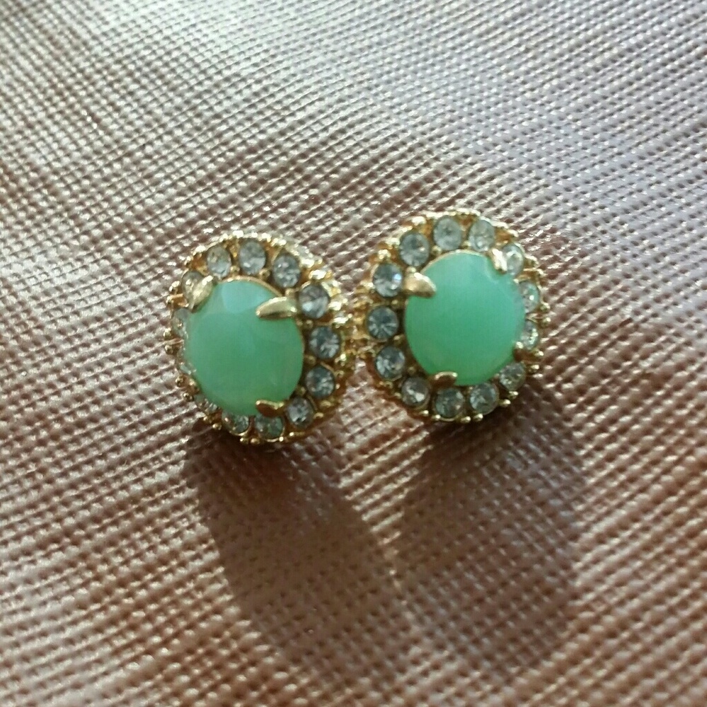 Jade Studs