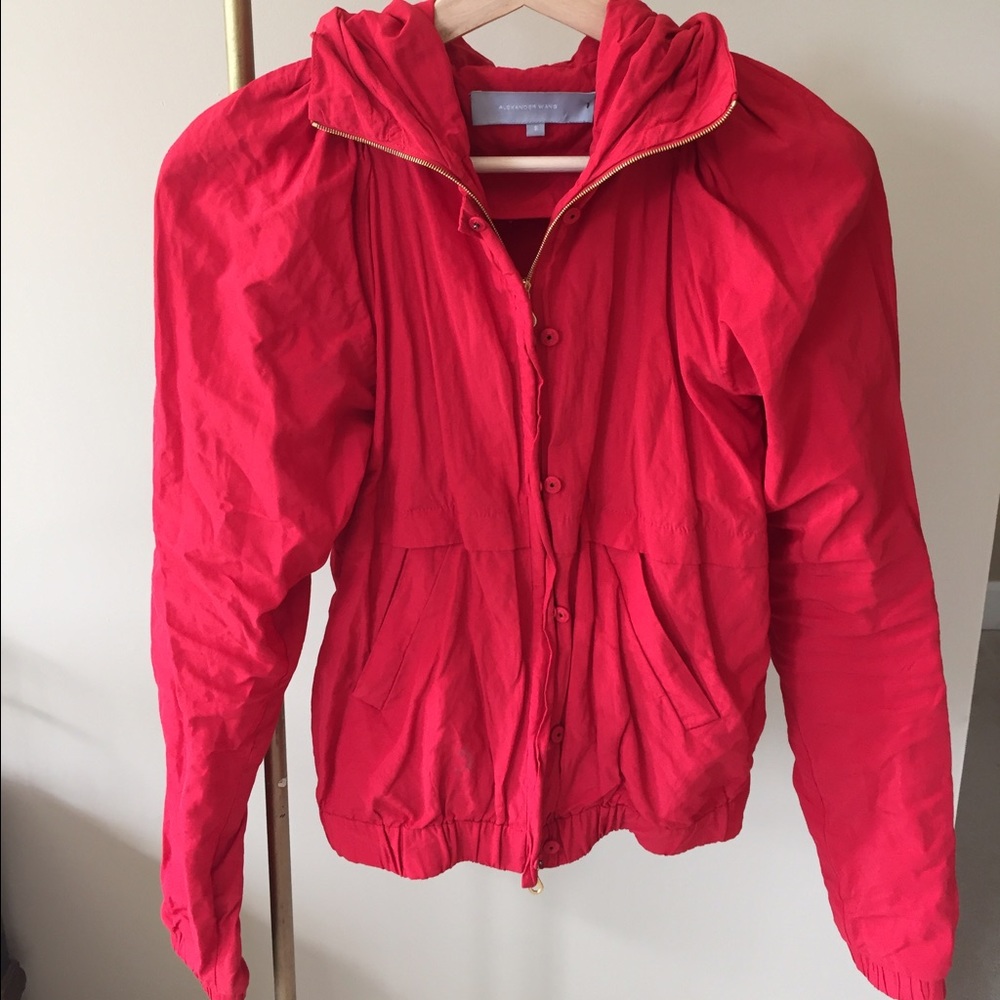 Alexander Wang Red Jacket