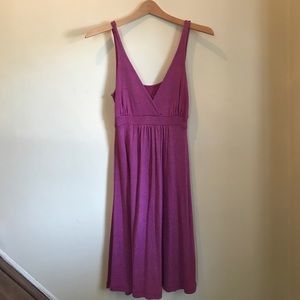 Michael Stars pink and silver knit dress.