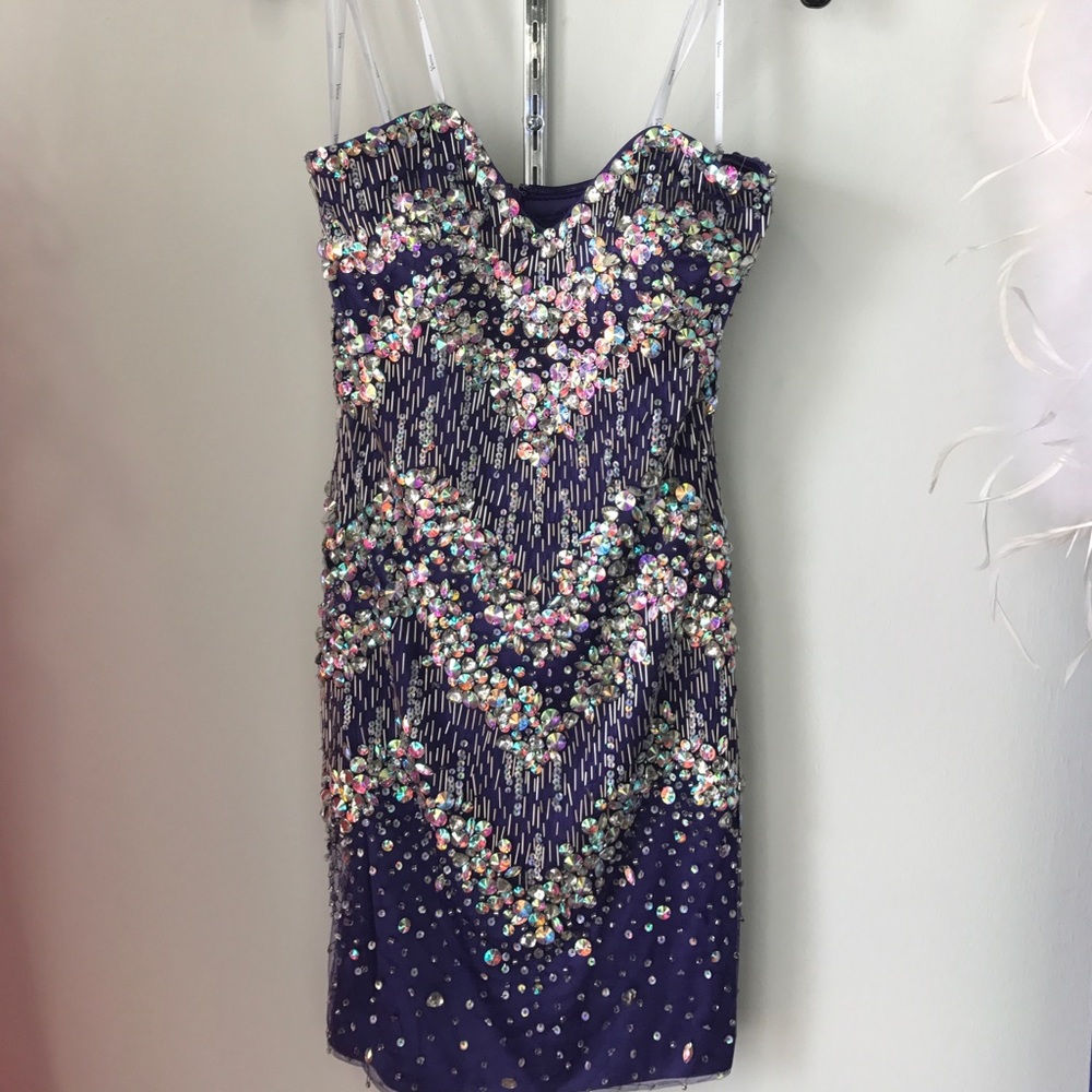 Vienna prom beaded dress
