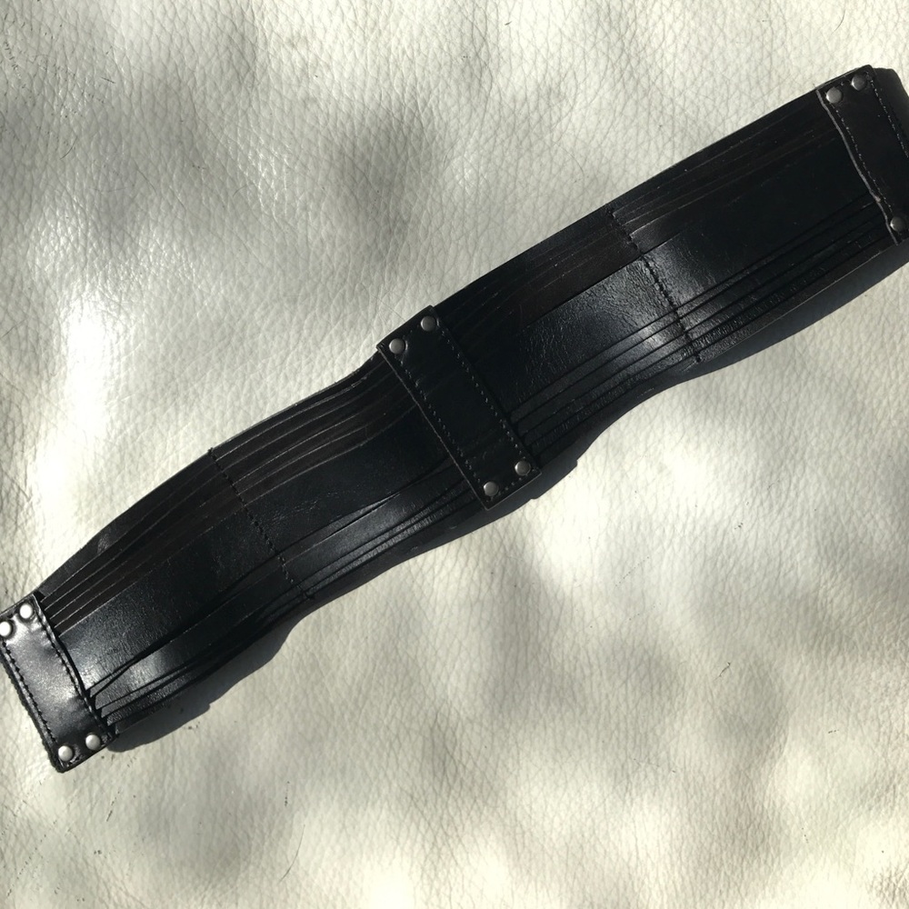 Calvin Klein leather belt.