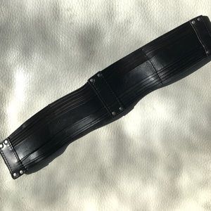 Calvin Klein leather belt.