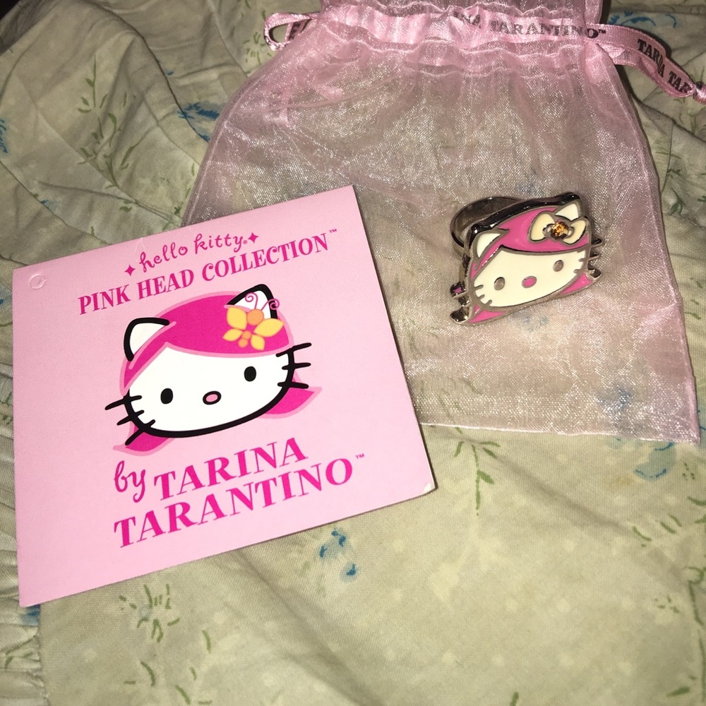 Hello Kitty X Tarina Tarantino ring (used)