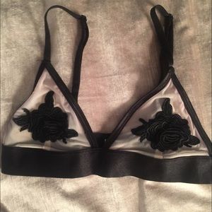 Floral mesh bralette from urban outfitters!