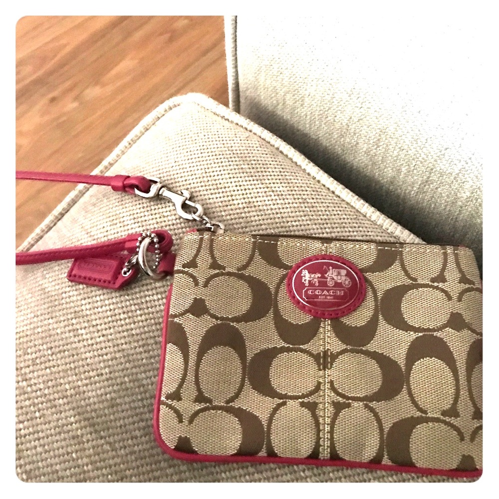 Coach wristlet