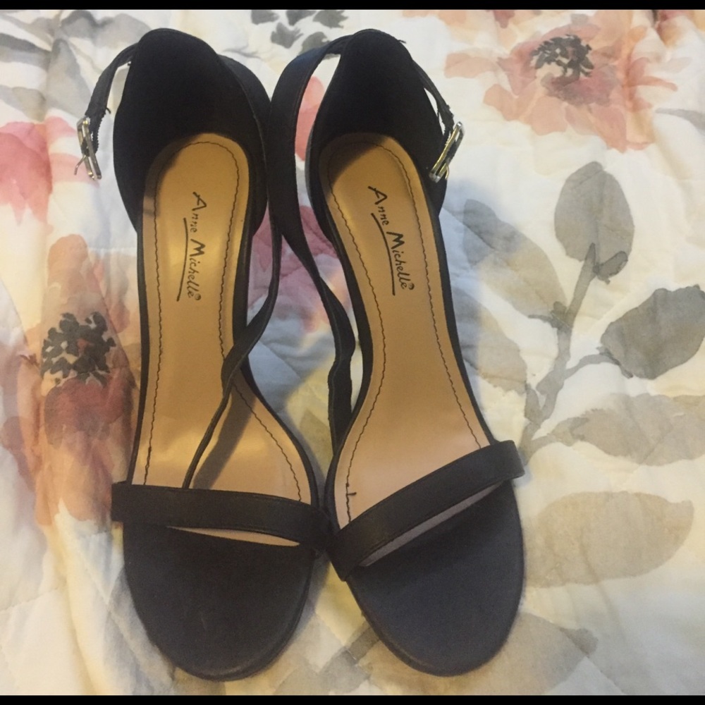 Black heels