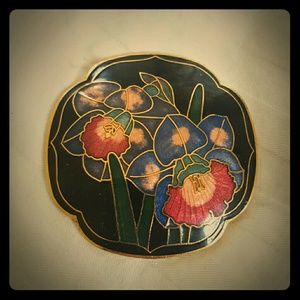 Vintage flower pin