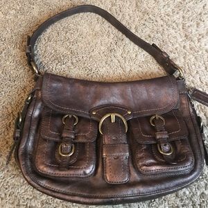Bronze Coach purse
