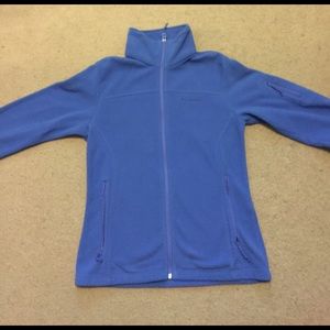 Blue Columbia zip up fleece