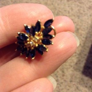 ABSOLUTELY GORGEOUS 14K SAPHIRE EARINGS💜💜