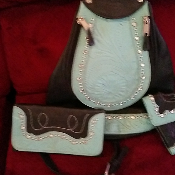 American West back pack with matching main image 5