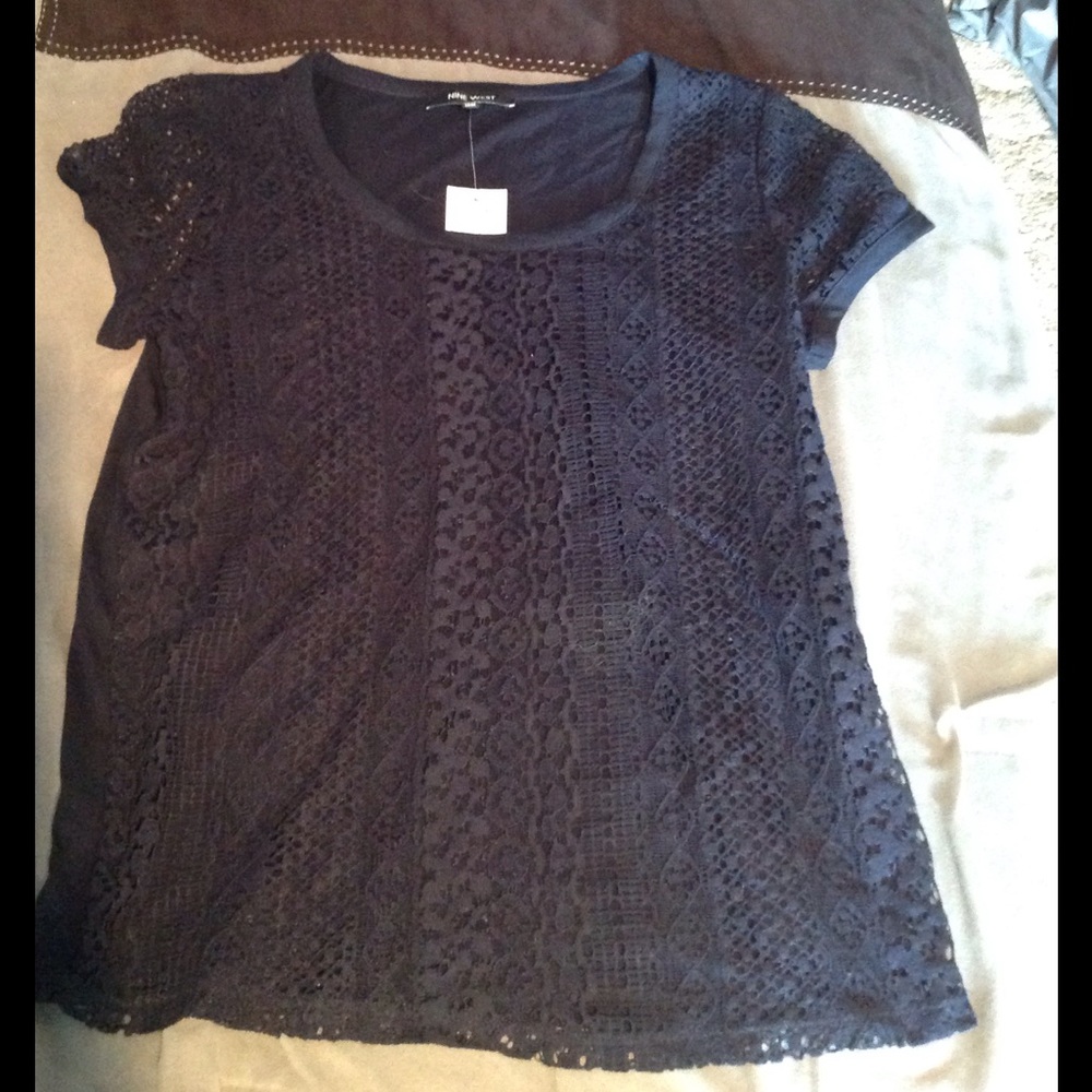 Blue, dressy, tee shirt!