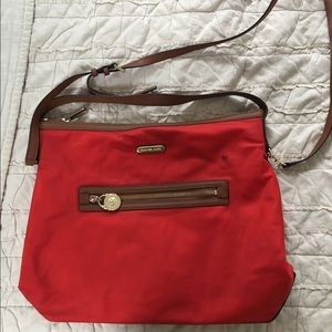 Large Micheal Kors Nylon Crossbody