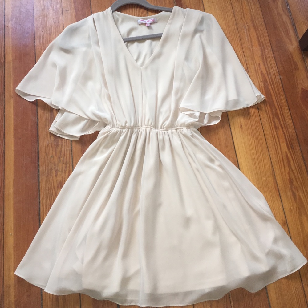ASOS Nude Flowy Dress ❤ worn once!