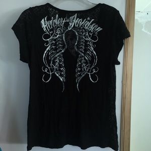 Harley Davidson knit top