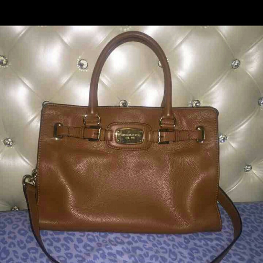 Authentic Michael Kors leather purse