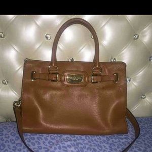 Authentic Michael Kors leather purse