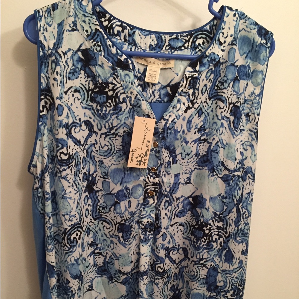 Beautiful printed tank top