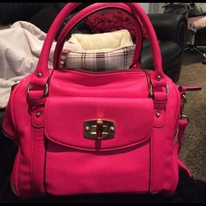 Merona bright pink purse