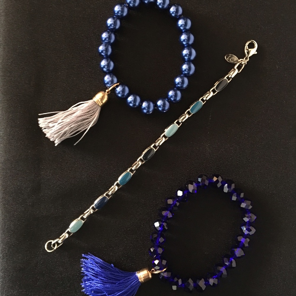 Blue Bracelet Lot