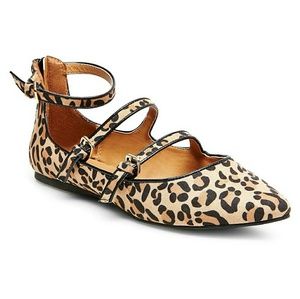 Mossimo "Micki" leopard print flats